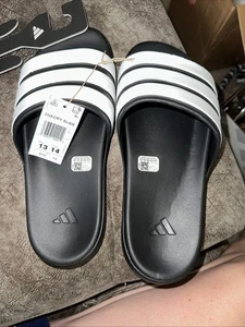 Adidas Znsory Slide Unisex JR4539 Size 13 Mens 14 Womens New With Tags And Box - Picture 1 of 5