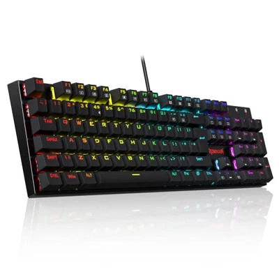 Mechanical Gaming Keyboard, Redragon Mechanical Keyboard with 105 Programmable - Image 1 of 4