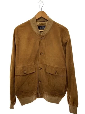 Leather Jacket Blouson/52/Suede/Cream/Plain 5612 - Image 1 of 4