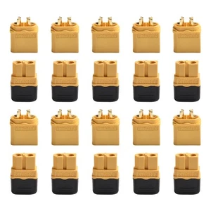 Transfert de Puissance Efficace avec 20PCS pour Connecteurs XT60 pour Batteries RC - Photo 1/12