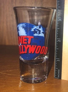 Planet Hollywood kanneliertes doppeltes Schnapsglas Mall Of America 3-1/2" - Bild 1 von 8