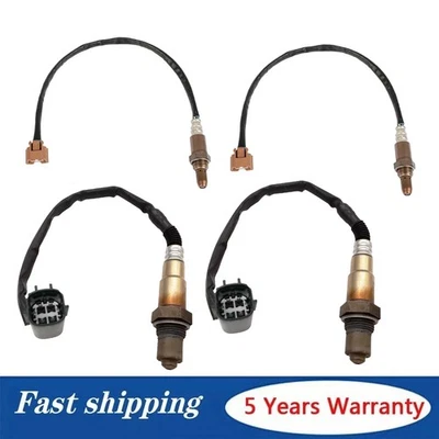 Sensor de oxigênio 4 peças up&downstream para 2013-15 Nissan Titan 2014-15 Armada 5.6L V8 - Imagem 1 de 4