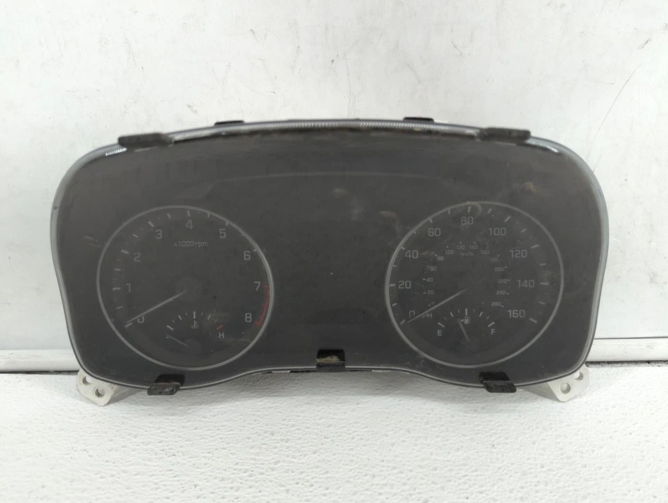 Cuadro de instrumentos velocímetro Hyundai Elantra 2017-2018 indicadores XNWYV Foto 1 de 4