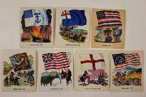 1976 Fundación Bandera Nacional Fleer Juego de Tarjetas Pegatinas 7/31 Quality Bakers EX+ - Imagen 1 de 4