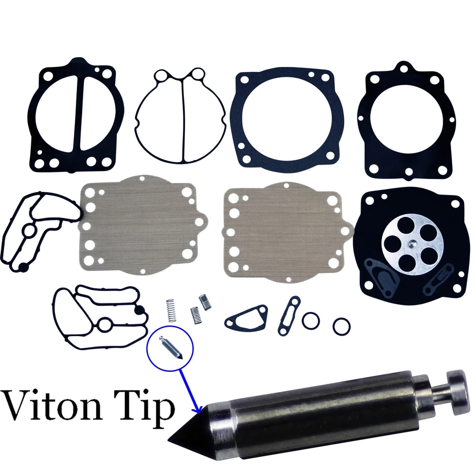 Polaris 700 1050 900 1200 Carb Keihen Rebuild Kit Keihin SLX SLH SLTH Hurricane - Image 1 of 4