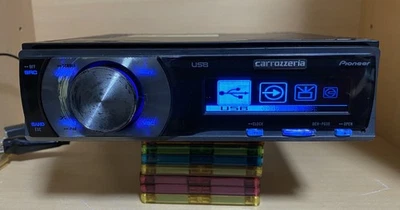 Pioneer Carrozzeria DEH-P630 Car Audio 1DIN CD USB AUX IP-BUS Working Tested JDM - Image 1 of 4