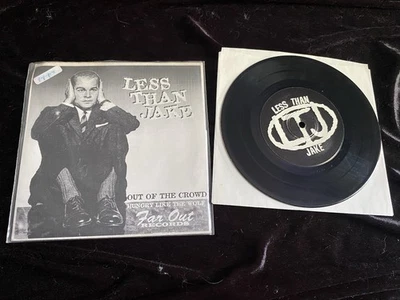 Less Thank Jake/Against All Authority Split 7”  Original Pressing - Image 1 of 4
