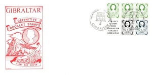 Gibraltar 1981 Definitive Booklet Stamps Stamps FDC First Day Cover - Picture 1 of 2