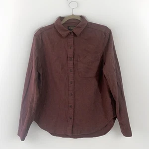 Camisa Pendleton Woolen Mills Para Mujer Manga Larga Franela Púrpura Botón Talla S - Imagen 1 de 8
