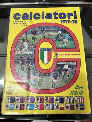 Album Calciatori Panini Campionato Italiano 1977/78 Quasi Completo - Immagine 1 di 4