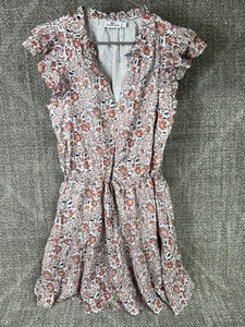 Abito Vineyard Vines floreale con volant taglia L perfette condizioni estivo donna - Foto 1 di 3