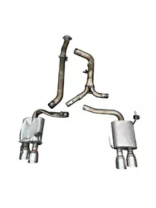 2015-2021 SUBARU WRX & STI BORLA S-TYPE CAT BACK EXHAUST SYSTEM 1 DAMAGED TIP - Picture 1 of 4