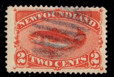 #48 Newfoundland Canada used  well centered - Image 1 of 2