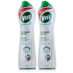 Viss Cleanboost Scheuer-Milch Original 500ml - Gegen Fett und Schmutz (2er Pack) - Bild 1 von 5