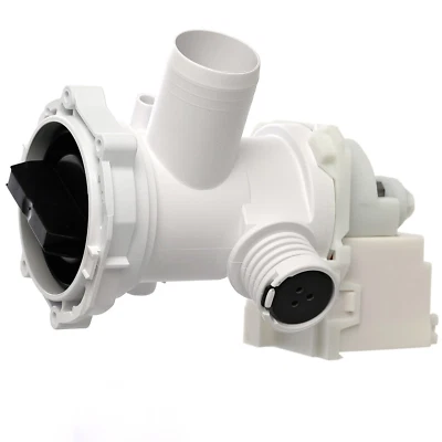 Washing Machine Water Drain Pump For Hotpoint Complete Body Filter Askoll Flap - Image 1 of 4