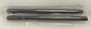 Nuevo (2) Cepillo de labios retráctil TOVA SECRETS **RARO **POR FAVOR LEER VENDIDO COMO ESTÁ - Imagen 1 de 3