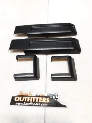 Cubiertas de bisagra de puerta trasera Jeep JK Wrangler 2007 2008 2009 2010 2011 2012 2013 58783 Foto 1 de 4