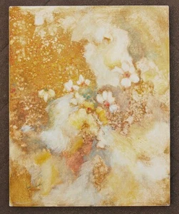 GLORIA ROSENTHAL "FRÜHLING" ÖL auf LEINWAND - Bild 1 von 4