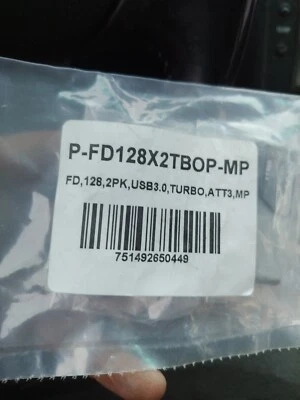 PNY Turbo 128GB USB 3.0 Flash Drive-2ct - Image 1 of 3