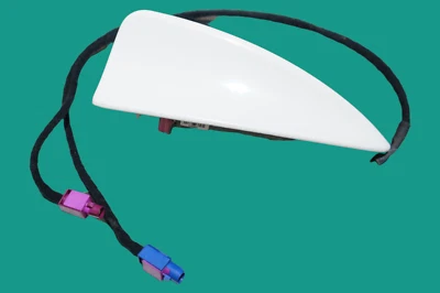 BMW E66 E65 750LI 2002-2008 aleta de tiburón techo radio antena receptor de antenas blanco Foto 1 de 4