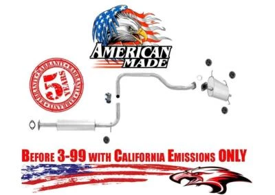 Resonador y silenciador para I30 y Máxima 3,0 L antes de 3-99 emisiones de California SOLO Foto 1 de 4