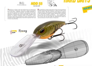 Herakles crankbait HDD-55 Floating 72mm 27gr spinning luccio, bass, persico - Picture 1 of 2