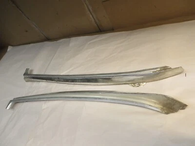 LINCOLN MARK VII WINDSHIELD PILLAR TRIM MOLDING SET OF 2 - Image 1 of 4