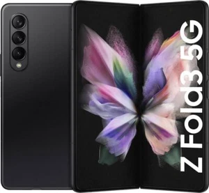 SAMSUNG Galaxy Z Fold3 5G 256GB Phantom Black - Sehr Gut - Smartphone - Bild 1 von 5