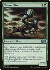 Venom Sliver - Core 2015 - Magic: The Gathering MTG