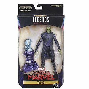 Marvel Captain Marvel 6-inch Legends Talos Skrull Figure for Collectors, Kids, a - Picture 1 of 2