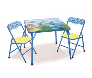 character folding table and chairs