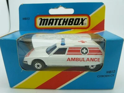 Matchbox Superfast Lesney Re-Sealed Blue Box 12 Citroen CX Ambulance - Image 1 of 4