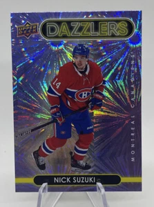 2021-22 Upper Deck Nick Suzuki Dazzlers Purple #DZ-26 - Fanatics SP 21-22 UD 🏒 - Picture 1 of 2