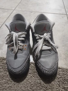 Jordan 3 Retro Cool Grey Size 6.5Y 398614-012 - Picture 1 of 7