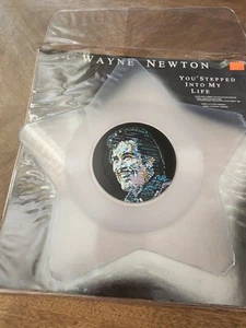 Wayne Newton "You Stepped Into My Life" Star Shaped Clear Vinyl Single Aries II - Bild 1 von 5