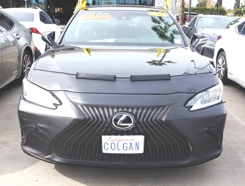Colgan Front End Mask Bra 2pc. Fits Lexus ES Sedans 2019-2025 W/O Lic Pl.,W/Sens - Image 1 of 1