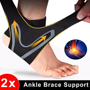 Plantar Fasciitis Therapy Wrap Heel Foot Pain Relief Arch Support Ankle Brace AU - Picture 1 of 15