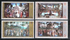 Vatikan: MiNr. 1411 - 1414 ** postfrisch, Sixtinische Kapelle 2002 [14605