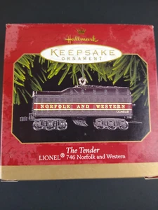 Hallmark Ornament Lionel Train Norfolk und Western Dampflok 1999 #4 74 - Bild 1 von 7