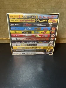 The Essential John Wayne 12 DVD Set (11 Sealed 1 Open) 1999 NTSC Double Feature - Picture 1 of 14
