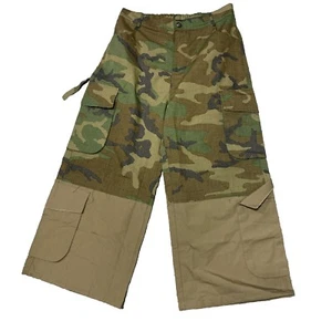 Pantalones camuflados cargo pierna ancha K-pop ropa de calle coreana Pioneer Of Heroism XL $230 - Imagen 1 de 12