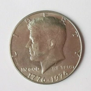 Moneda Estados Unidos 1/2 Dolar Bicentenario 1776 - 1976 - Imagen 1 de 2