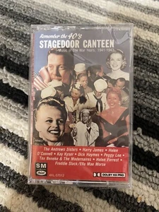 Stagedoor Canteen: Remember the 40's Music of the War Years 1941-1943 [Cassette] - Picture 1 of 2