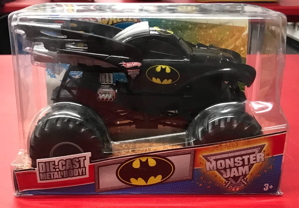 Hot Wheels Die-Cast Metal Body Monster Jam (Batman) - Image 1 of 3