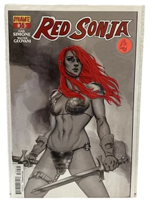 DYNAMITE COMICS: RED SONJA VOL. 2 #16, "15 COPY INCENTIVE" J FRISON COV NM+ 2015 - Picture 1 of 5