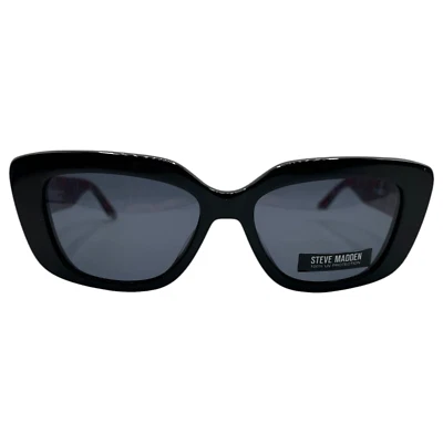 STEVE MADDEN - SLINK 53/16/135 BLACK - NEW Authentic WOMEN SUNGLASSES - Image 1 of 2