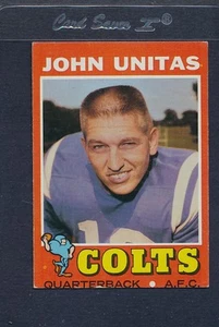 1971 Topps #001 John Unitas Colts EX *4 - Picture 1 of 1