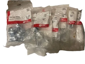NUEVO 1/2" Pro Connex 42900 Correa de un agujero 6 paquetes 5 unidades cada uno - Imagen 1 de 1