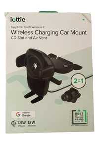 iOttie HLCRIO142 Car Mount - Black/ damaged box - Photo 1 sur 1