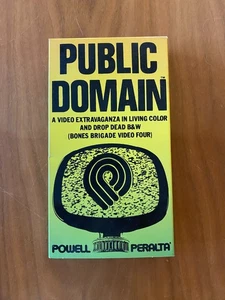 Powell Peralta Public Domain Bones Brigade #4 VHS Tape 1988 Skateboarding Skate - Picture 1 of 5